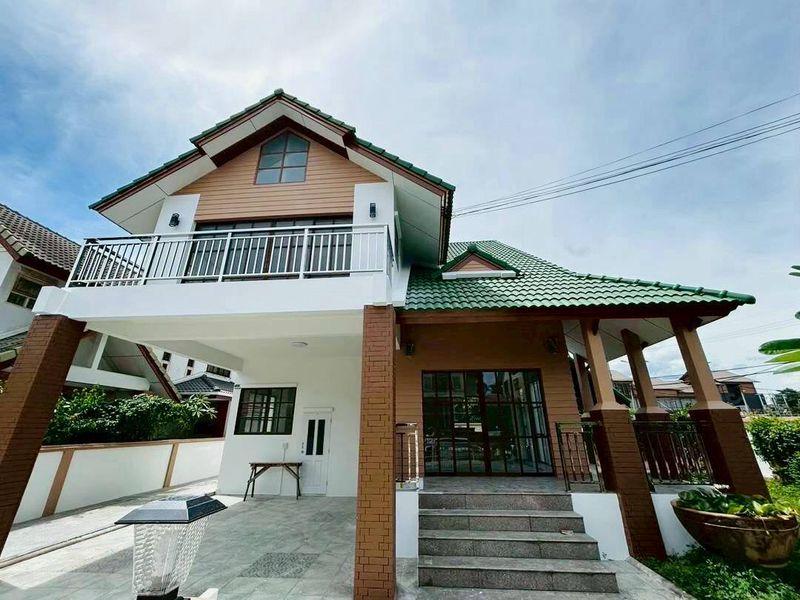 ให้เช่า บ้านเดียวใกล้ J-Park ศรีราชา แปลงหัวมุม เงียบสงบ เป็นส่วนตัว