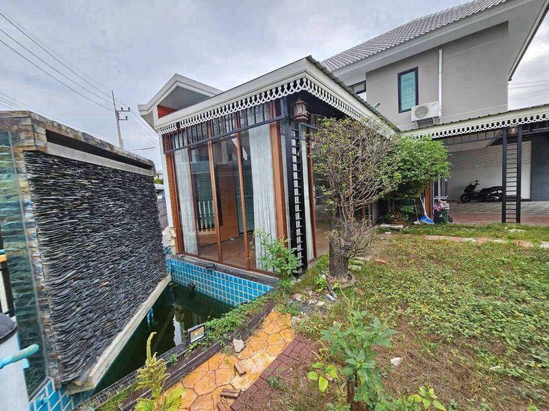 ขายบ้านมือสอง พร้อมเฟอร์นิเจอร์บิ้วท์อิน+แอร์  หมู่บ้าน อนัญญา การ์เด้น ฮิลล์